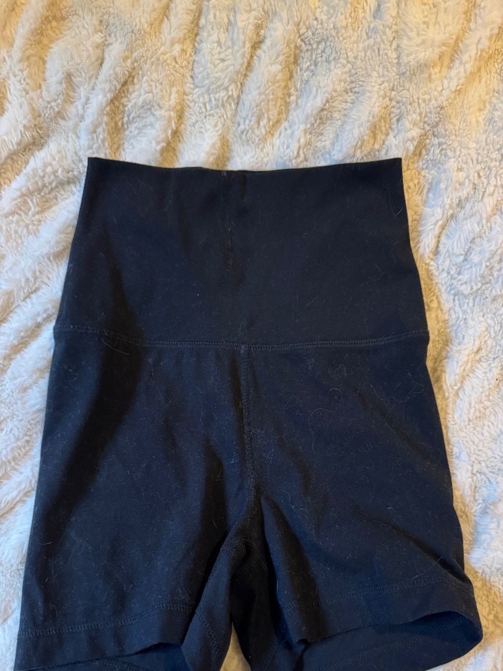 Black Yogalicious Biker Shorts